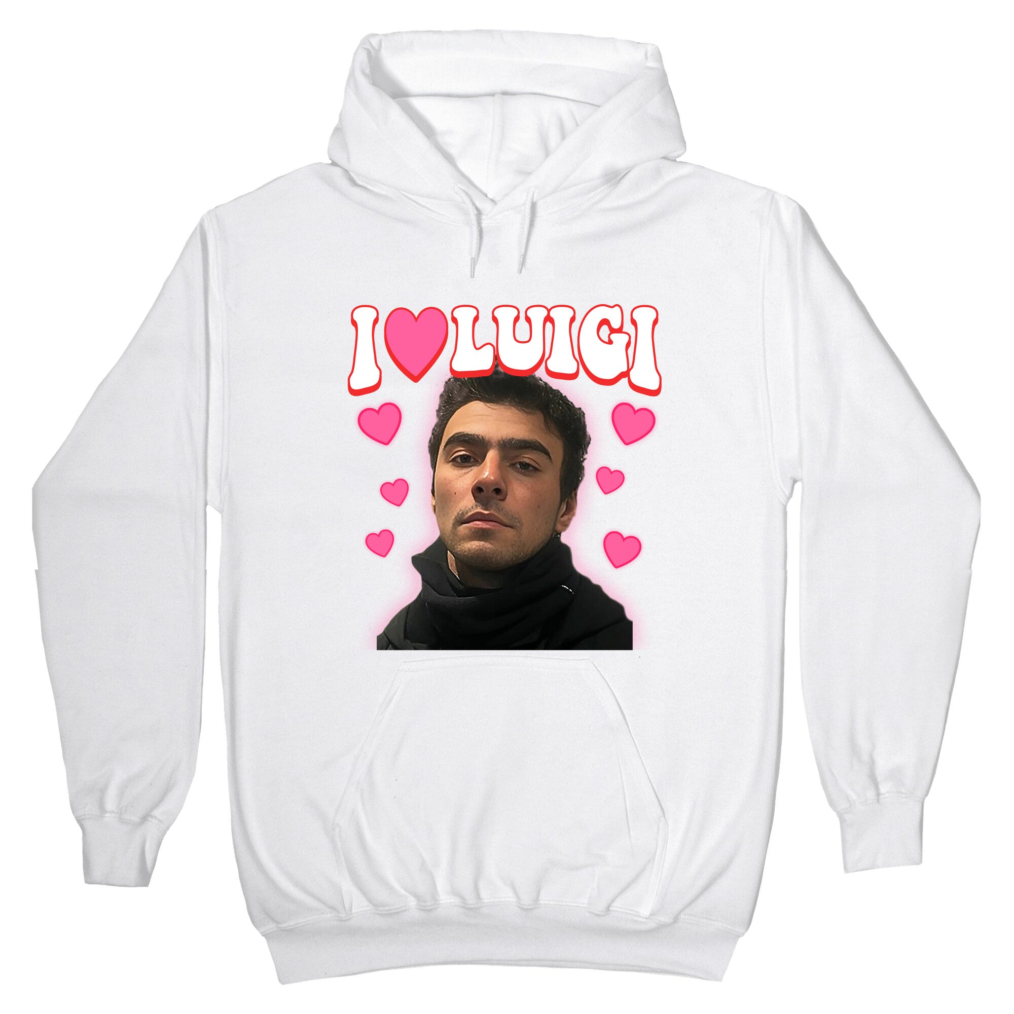 I Love Luigi Mangione Hoodie